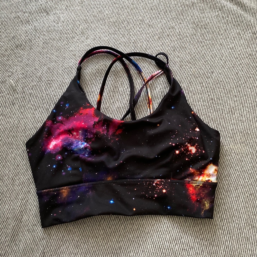 Galaxy sports bra